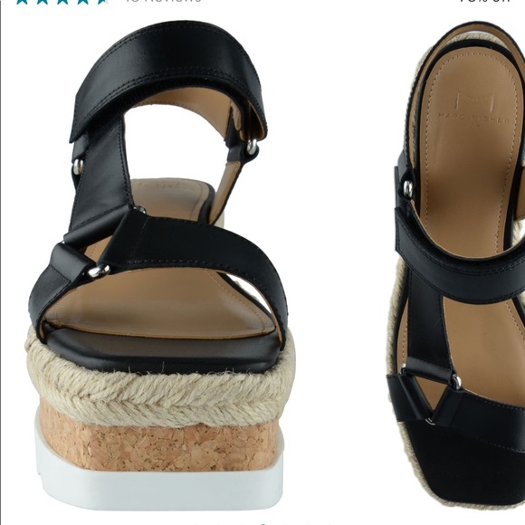Marc Fisher Platform Wedge Sandal - Picture 4 of 9